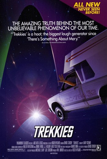 Trekkies Movie Poster Print capturing the essence of Star Trek fandom.