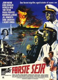 In Harm's Way Movie Poster showcasing classic cinema art.