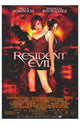 Resident Evil Movie Poster Print showcasing iconic horror imagery.