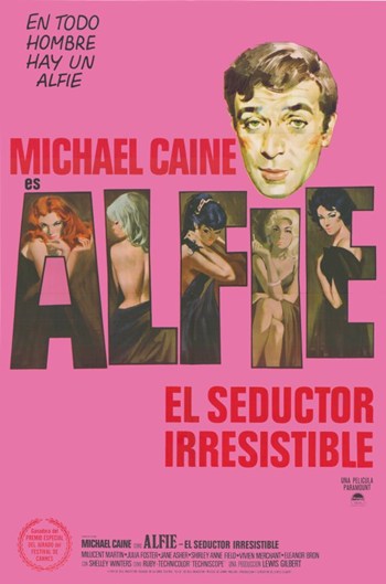 Alfie Movie Poster Print showcasing iconic design.