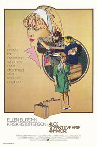 Alice Doesn't Live Here Anymore movie poster print showcasing classic film art.