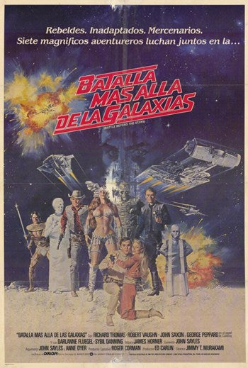 Battle Beyond the Stars movie poster print showcasing classic sci-fi adventure.