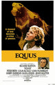 Equus Movie Poster featuring dramatic theatrical imagery