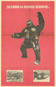 King Kong Strikes Again Movie Poster Print featuring iconic imagery.