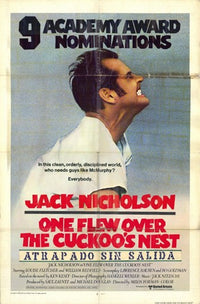 One Flew Over the Cuckoo's Nest Movie Poster Print
