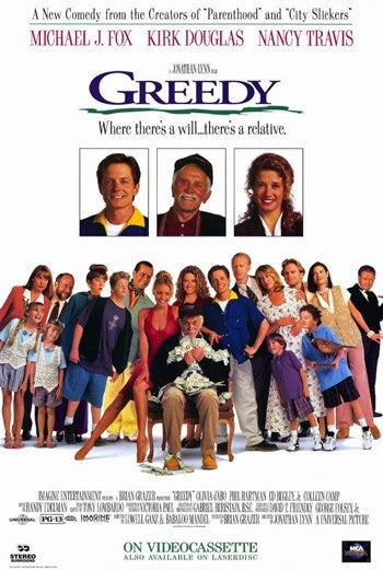 Greedy Movie Poster Print showcasing vibrant colors and dynamic imagery.