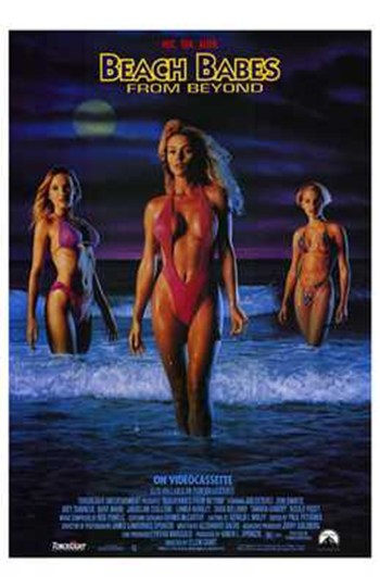 Beach Babes from Beyond Movie Poster Print