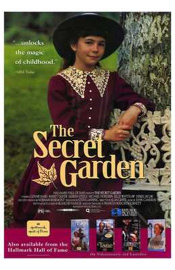 The Secret Garden Movie Poster featuring enchanting artwork.