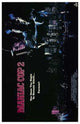 Maniac Cop 2 Movie Poster Print featuring intense action imagery.
