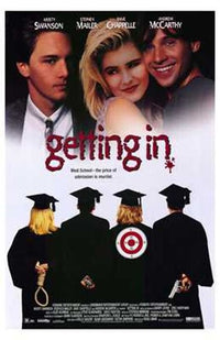 Getting in Movie Poster Print showcasing vibrant colors and cinematic theme.