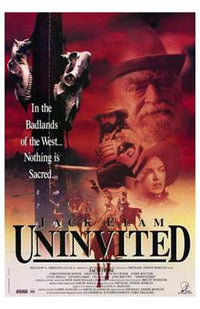Uninvited Movie Poster Print featuring eerie film artwork.