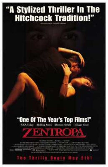 Zentropa Movie Poster Print showcasing captivating film visuals.
