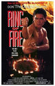 Ring of Fire Movie Poster Print featuring vibrant artwork.