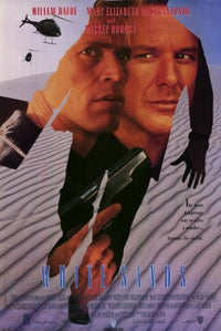 White Sands Movie Poster Print showcasing dramatic landscapes and cinematic art.