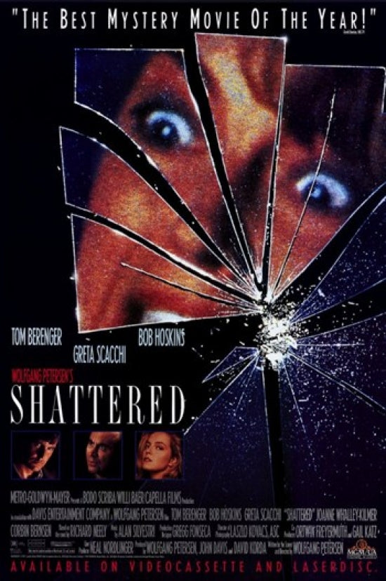 Shattered Movie Poster - Captivating visual art for film lovers.