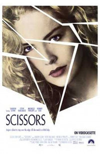 Scissors Movie Poster print, available in multiple sizes.