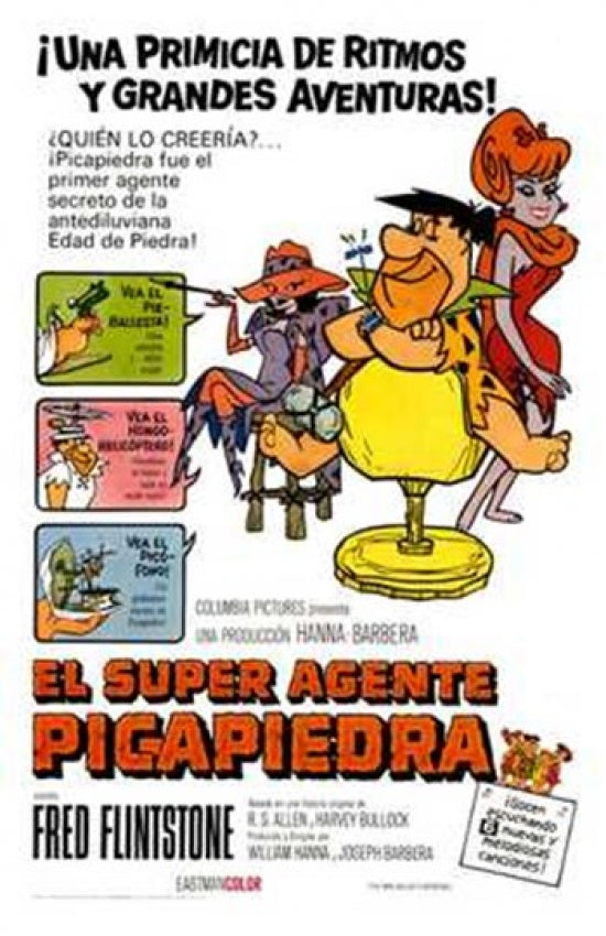 Man Called Flintstone Movie Poster Print featuring Fred Flintstone