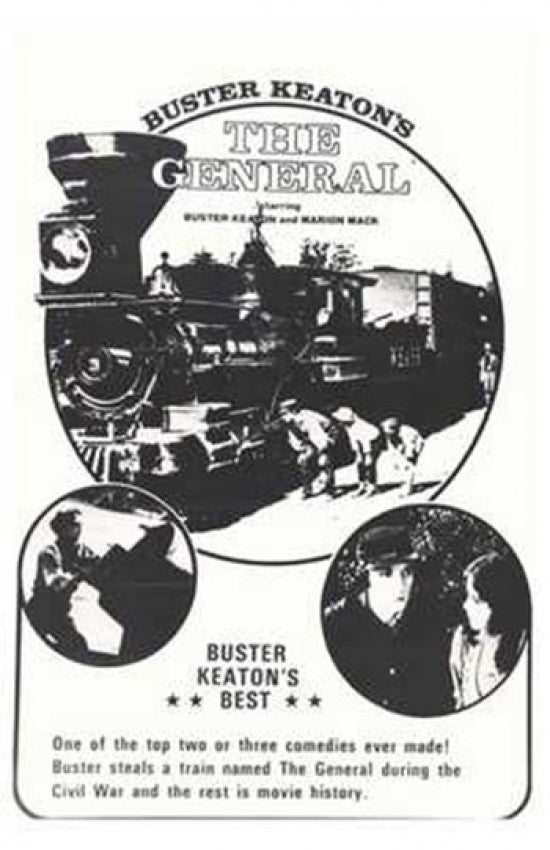 The General Movie Poster print showcasing classic cinema art.