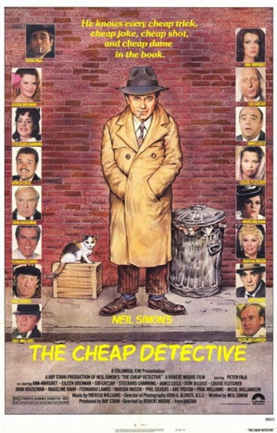 Cheap Detective Movie Poster Print featuring classic detective themes.