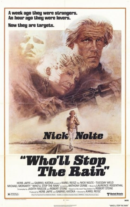Who'll Stop the Rain Movie Poster showcasing captivating film art.