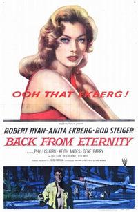 Back from Eternity Movie Poster Print showcasing classic film artwork.