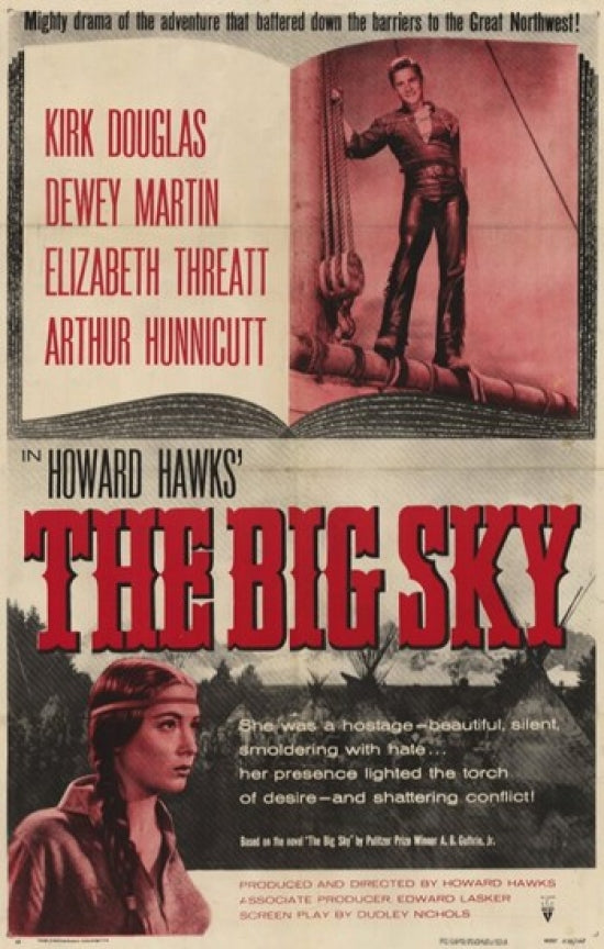 The Big Sky Movie Poster showcasing breathtaking landscapes