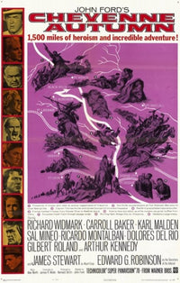 Cheyenne Autumn Movie Poster Print showcasing iconic film imagery.