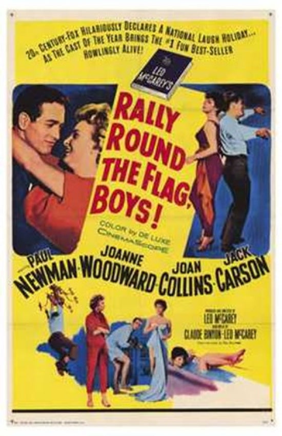 Rally 'Round the Flag Boys Movie Poster Print showcasing classic film imagery.