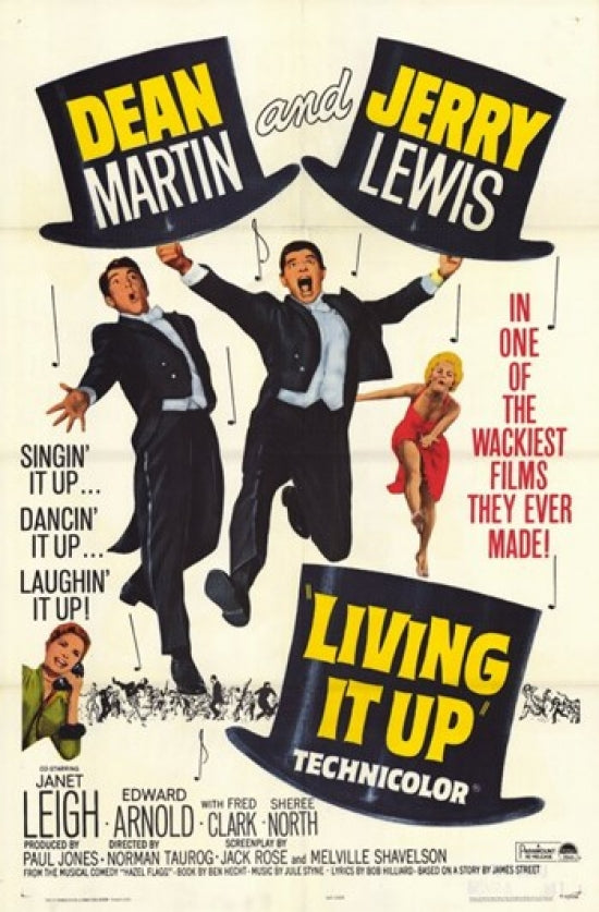 Living It Up Movie Poster - vibrant cinematic artwork for decor