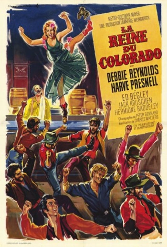 The Unsinkable Molly Brown Movie Poster Print showcasing classic Hollywood style.