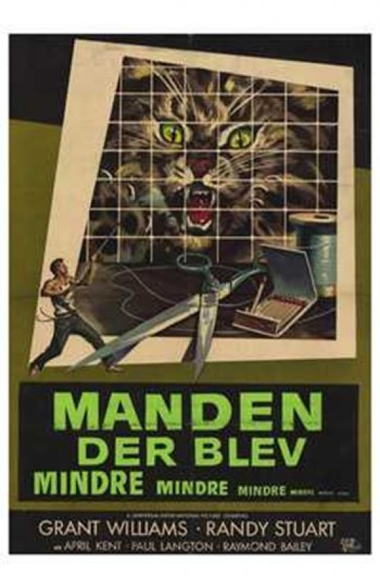 The Incredible Shrinking Man Movie Poster Print showcasing classic cinema.
