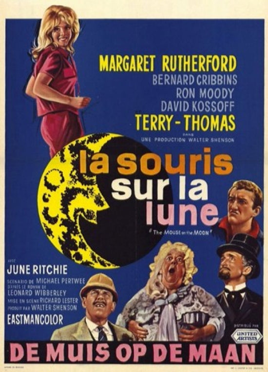 Mouse on the Moon Movie Poster Print for home decor