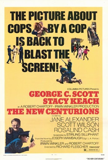The New Centurions Movie Poster Print showcasing classic cinema imagery.
