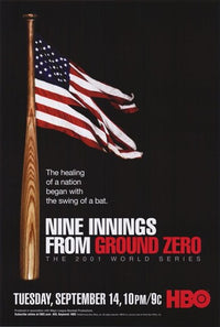 Nine Innings from Ground Zero Movie Poster - impactful visual representation of resilience.