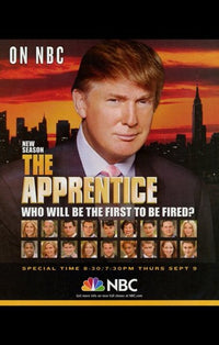 The Apprentice Movie Poster Print showcasing ambition and power.