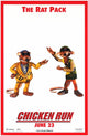 Chicken Run Movie Poster Print featuring vibrant colors and playful imagery.