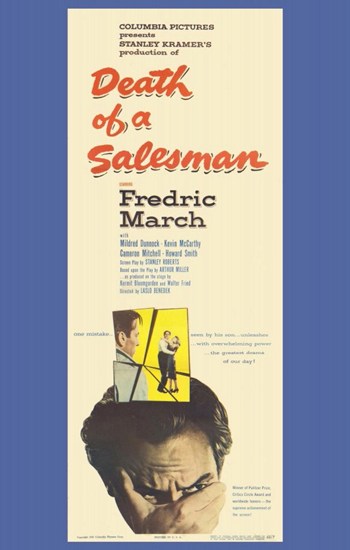 Death of a Salesman Movie Poster Print showcasing classic theater art