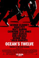 Ocean's Twelve Movie Poster Print showcasing vibrant design and star-studded cast.