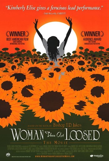 Woman Thou Art Loosed Movie Poster Print showcasing inspirational themes