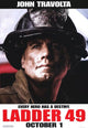 Ladder 49 Movie Poster Print featuring firefighters in action.