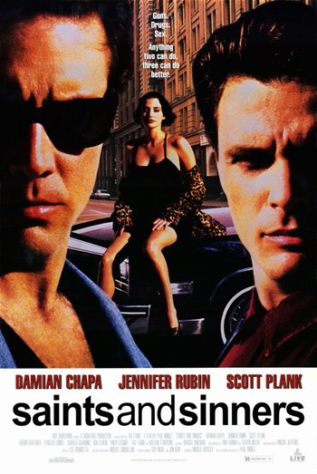 Saints and Sinners Movie Poster Print showcasing vibrant colors.