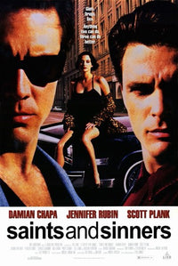 Saints and Sinners Movie Poster Print showcasing vibrant colors.
