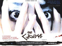 The Grudge Movie Poster Print featuring eerie imagery from the horror film.