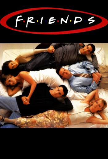 Friends TV Show Movie Poster featuring iconic characters from the classic sitcom.