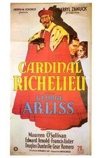 Cardinal Richelieu Movie Poster Print showcasing historical cinema.