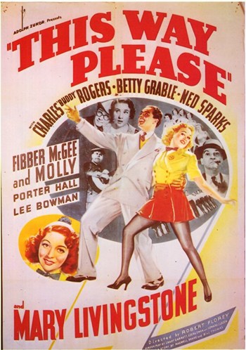 This Way Please Movie Poster Print showcasing vibrant cinematic art.