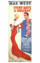 Every Day's a Holiday Movie Poster Print showcasing festive cheer.