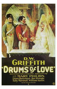 Drums of Love Movie Poster Print showcasing cinematic art.