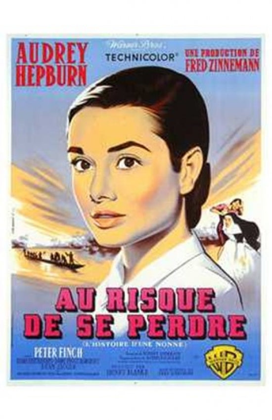 The Nun's Story movie poster print showcasing classic cinematic imagery.