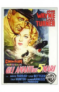 The Sea Chase Movie Poster Print showcasing classic film art